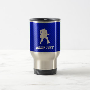 Taza De Viaje Guitarrista azul