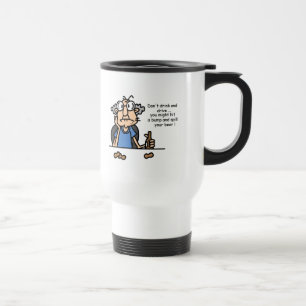 Taza De Viaje Gus sobre beber y conducir
