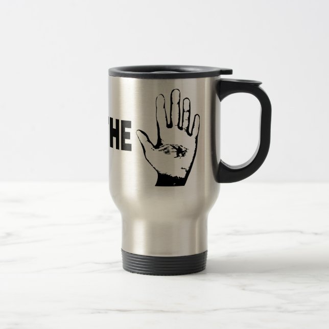 Taza De Viaje Hablar Con La Mano (Derecha)