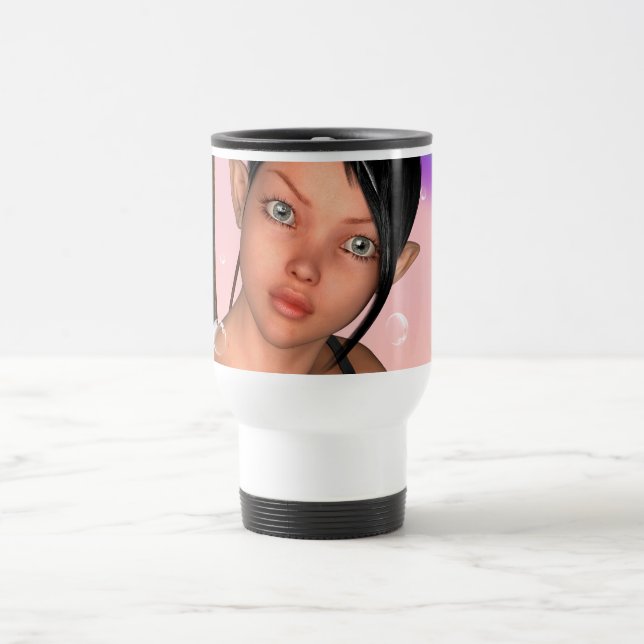 Taza De Viaje Hada bajo arcoíris (Centro)