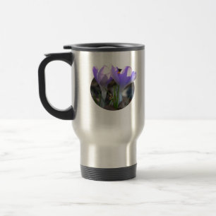Taza De Viaje Hada Bajo Los Árboles De Crocus Clásico