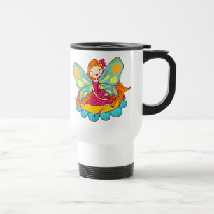 Taza De Viaje Hada del jardín