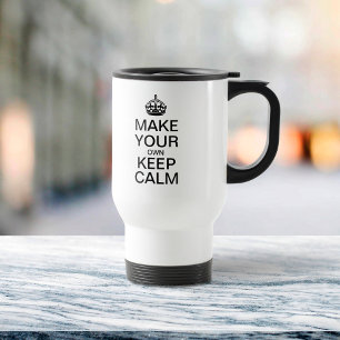 Taza De Viaje Haga su propio tazón de viaje tranquilo