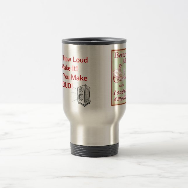 Taza De Viaje ¡Hágalo RUIDOSO! (Centro)