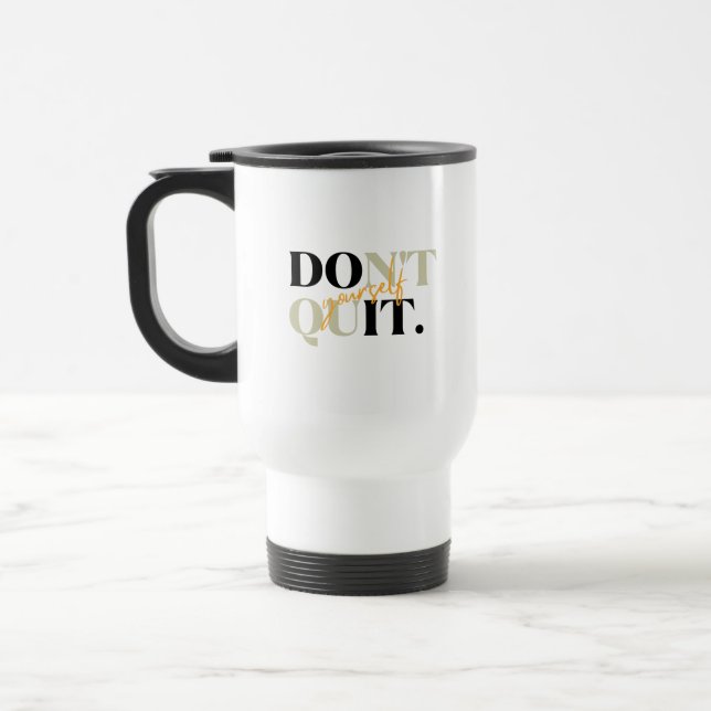Taza De Viaje Hágalo usted mismo (Izquierda)
