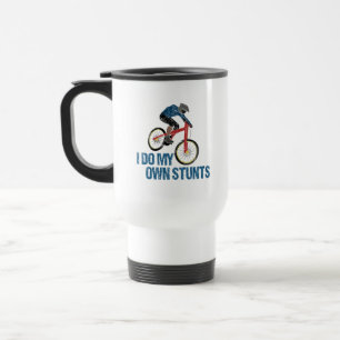 Taza De Viaje Hago mi propia cosecha en bicicleta de montaña