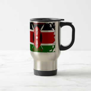Taza De Viaje Hakuna matata Karaibu Kenya