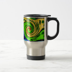 Taza De Viaje Hakuna Matata Tsunami Love Wave Colores.png