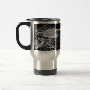 Taza De Viaje "Halcones en Silhouette"