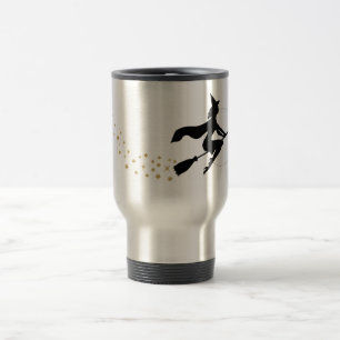 Taza De Viaje Halloween - bruja
