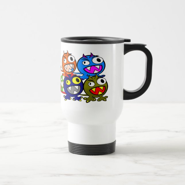 Taza De Viaje Halloween Monster Friends (Derecha)