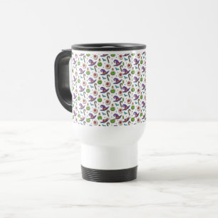 Taza De Viaje Halloween morado divertido, botella de brujería má