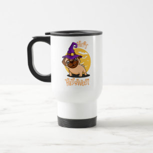 Taza De Viaje Halloween Puggy Travel Mug