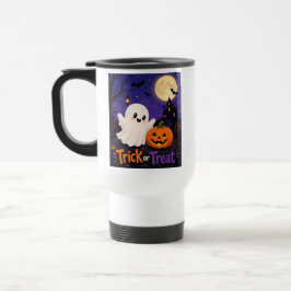 Taza De Viaje Halloween truco o trato