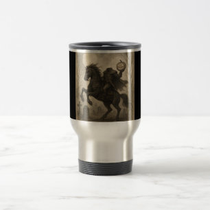 Taza De Viaje Halloween vintage/gótico de jinetes sin cabeza/oto