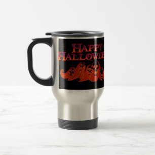 Taza De Viaje Halloween Wites Happy Halloween