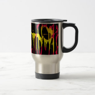 Taza De Viaje hamburguesas y espuelas y barba de viaje bacanal
