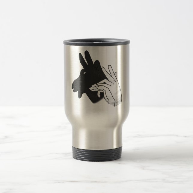Taza De Viaje Hand Silhouette Billy Goat (Centro)