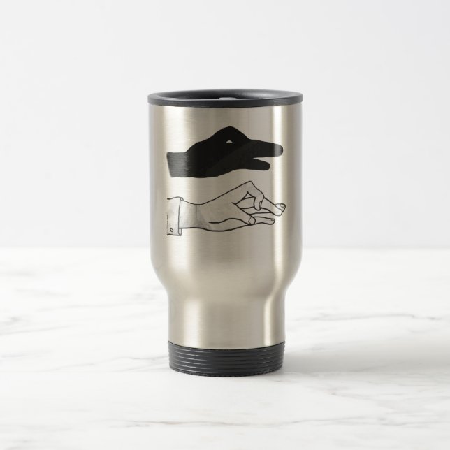 Taza De Viaje Hand Silhouette Duck (Centro)