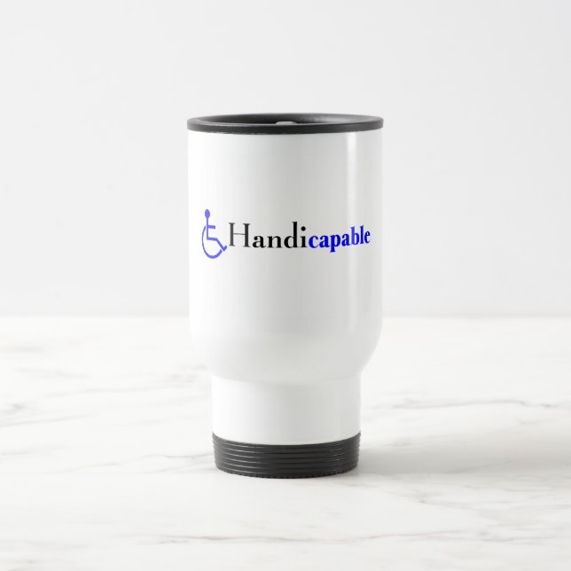 Taza De Viaje Handicapable (silla de ruedas) (Centro)