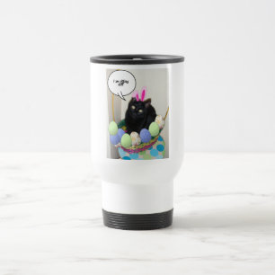 Taza De Viaje Happy Easter Kitty