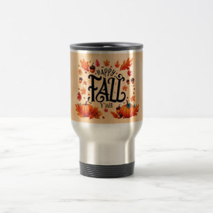 Taza De Viaje Happy Fall Y'all