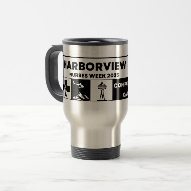 Taza De Viaje Harborview Medical Center 2025 Travel Mug (Anverso izquierdo)