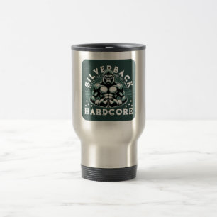 TAZA DE VIAJE HARDCORE SILVERBACK GORILLA