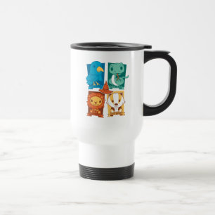 TAZA DE VIAJE HARRY POTTER™   CASAS DE HOGWARTS™ DE DIBUJOS ANIM