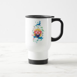 Taza De Viaje Harry Potter   Luna Lovegood Gráfico