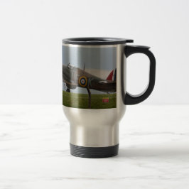 Taza De Viaje Hawker Hurricane Vista de Tres Cuartos