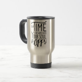 Taza De Viaje Haz tu Soul Feliz Viaje Mug