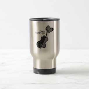 Taza De Viaje HeartGuitarLogoMug