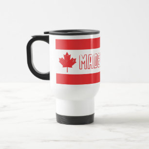 Taza de viaje Hecha en Canadá