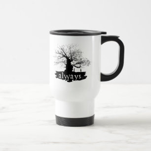 Taza De Viaje Hechizo de Harry Potter   Silueta de cita siempre