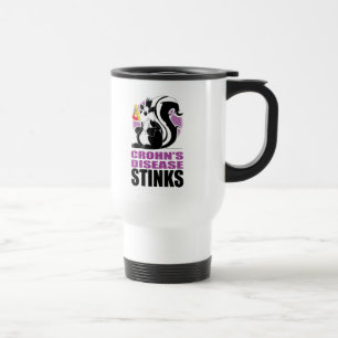 Taza De Viaje Hedores de la enfermedad de Crohn