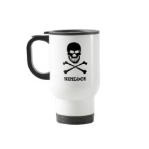 Hemlock Poison Black Skull y Crossbone