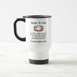 Taza De Viaje Hermana Totalmente Personalizado En Derecho Primo