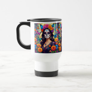 Taza De Viaje Hermosa alfombra de azúcar