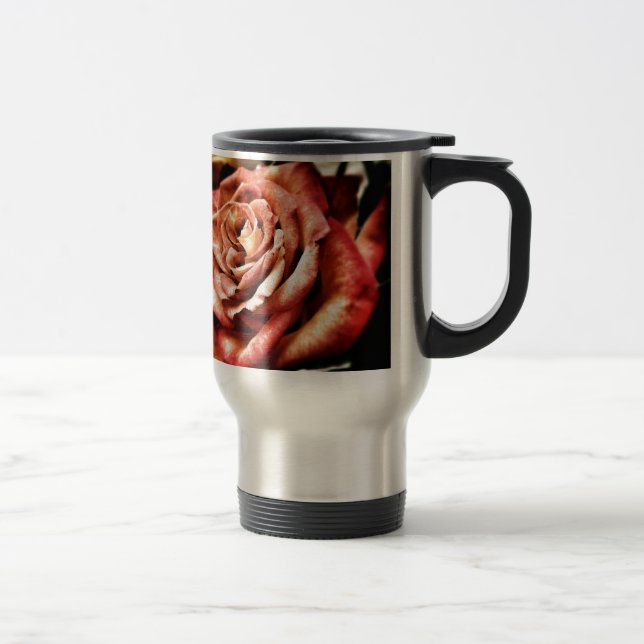 Taza De Viaje Hermosa Rosa (Derecha)