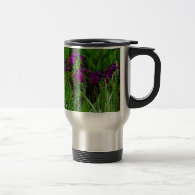Taza De Viaje Hermoso Iris Morado (Derecha)
