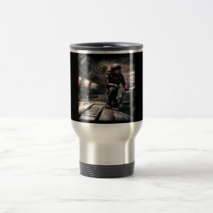 Taza De Viaje Héroe de SF a bordo 3