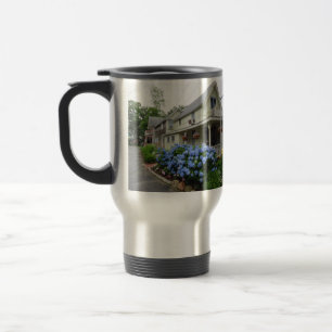 Taza De Viaje Hidrangeas en la esquina - Viñedo de Martha