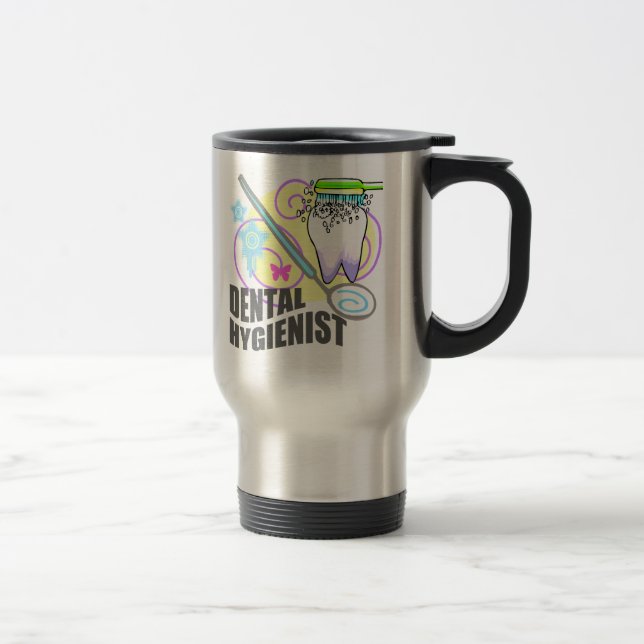 Taza De Viaje Higienista dental (Derecha)