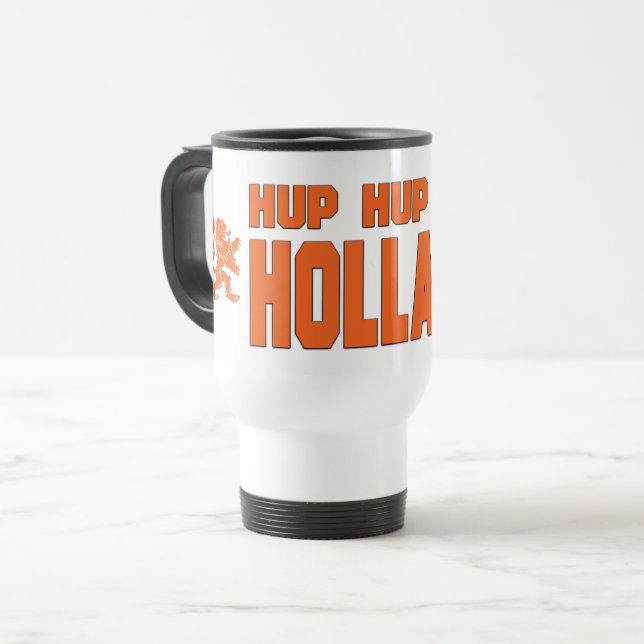 Taza De Viaje Hinchas de fútbol de Holanda (Anverso izquierdo)