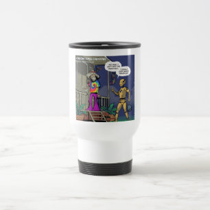 Taza De Viaje Hipie de Pruebas de Choque Divertido