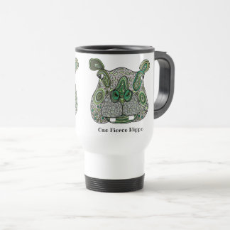 Taza De Viaje Hipopótamo feroz