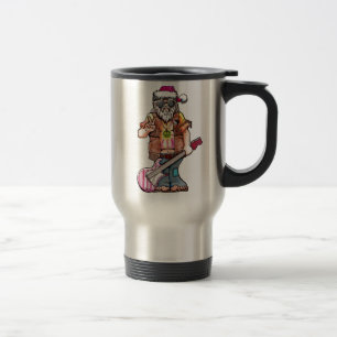 Taza De Viaje Hippie Santa