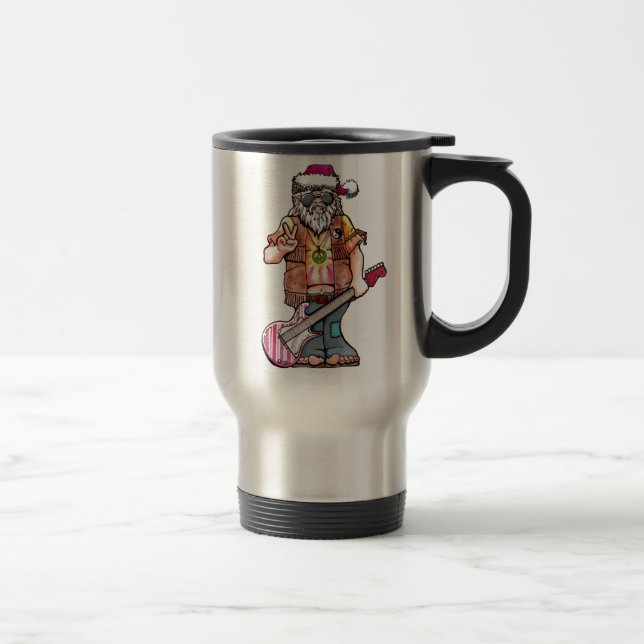 Taza De Viaje Hippie Santa (Derecha)