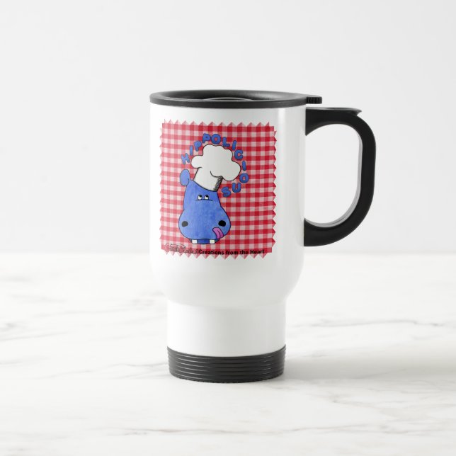 Taza De Viaje Hippo Chef Hippolicious (Derecha)